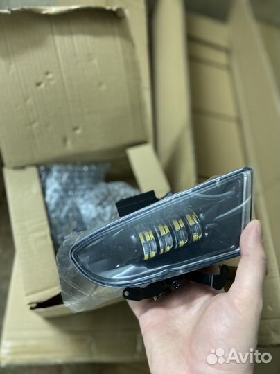 Led туманки hyundai accent 2 режима 80 ватт