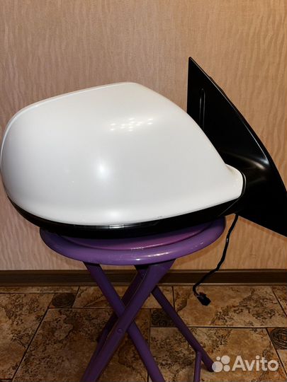 Зеркало правое боковое Ауди Q7 4 L 2012 г