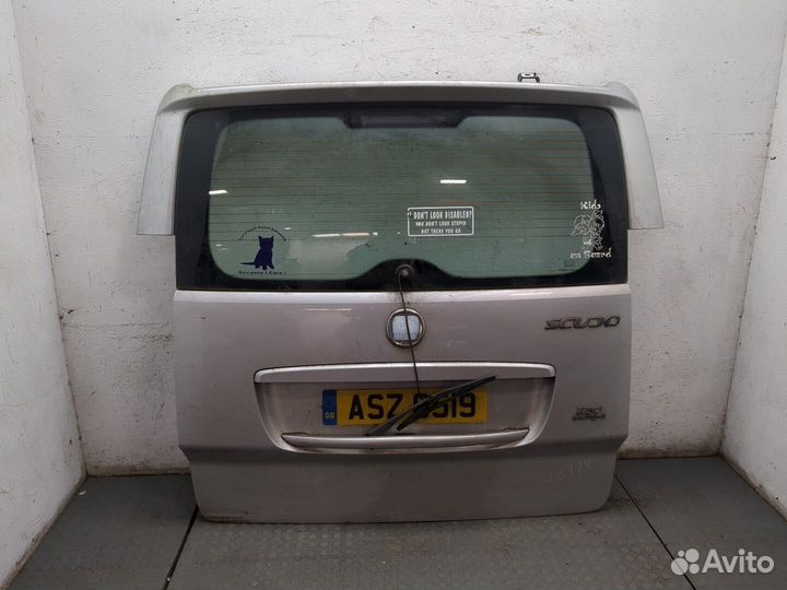 Подсветка номера Fiat Scudo, 2008