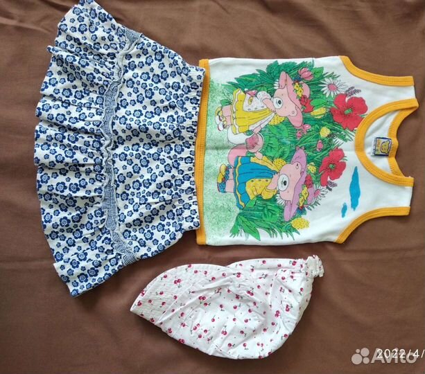 Детская одежда для девочки пакетом