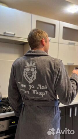 Халаты и полотенца с вышивкой