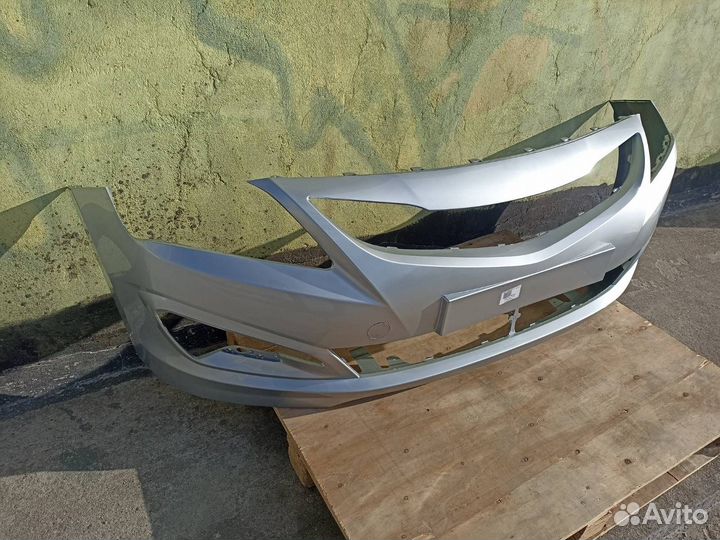 Бампер передний Hyundai Solaris 2014-2017