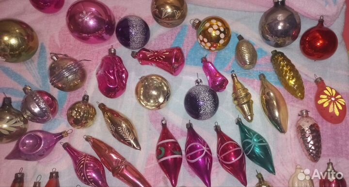 Елочные игрушки СССР