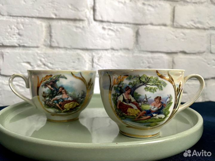 2 чашки без блюдец, новые