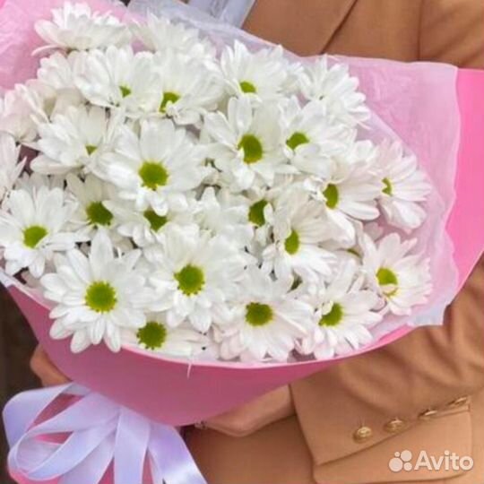 Букет из хризантем