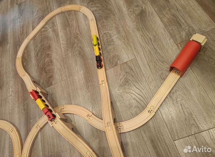 Деревянная железная дорога IKEA