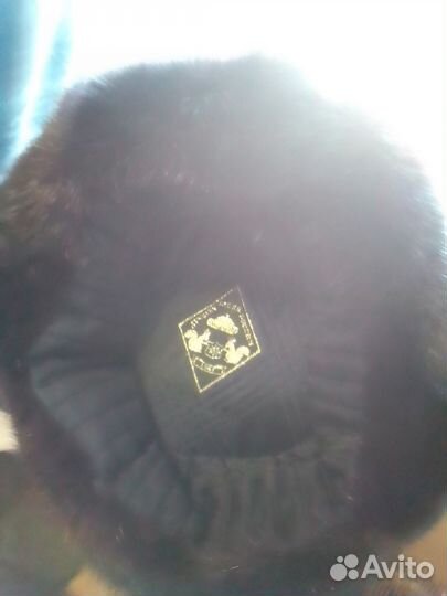 Шапка ушанка норка новая