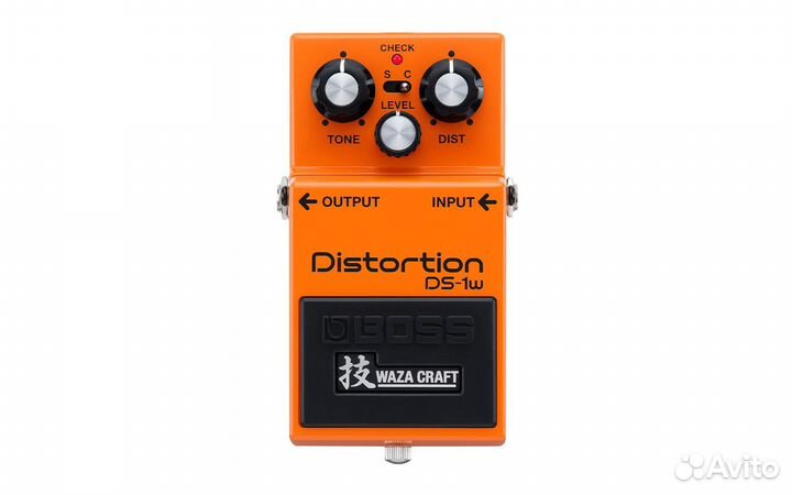 Гитарная педаль waza craft Boss DS-1W Distortion