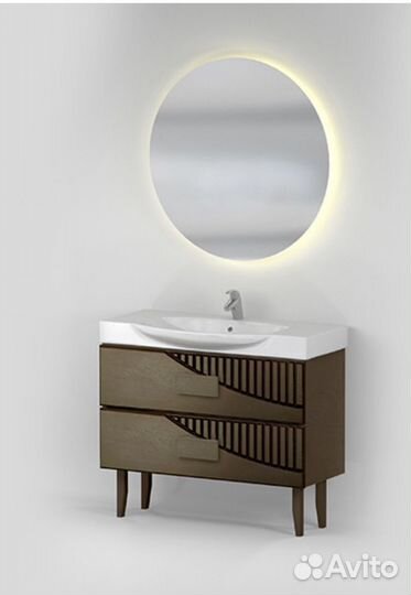 Тумба под раковину из дуба