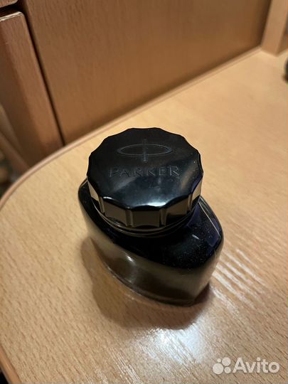 Чернила Паркер черные для перьевой ручки