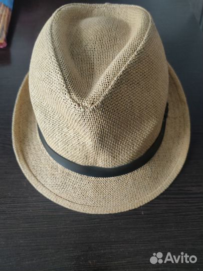 Соломенная шляпа детская
