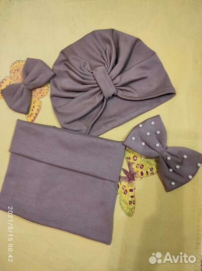 Шапка и снуд