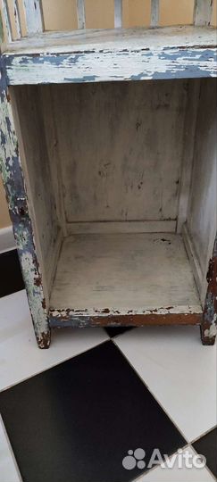 Тумба- этажерка старинная,сундук из нат дерева