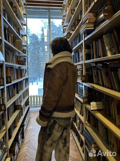 Дубленка мужская пилот-авиатор