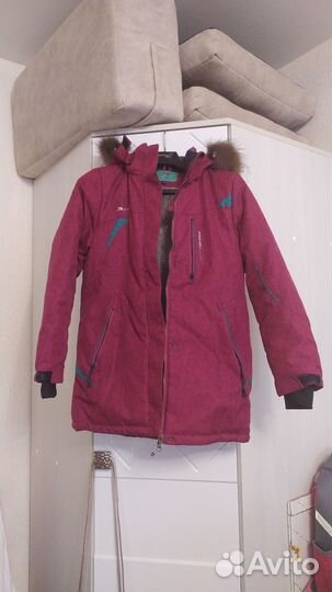 Куртка зимняя для девочки размер 152