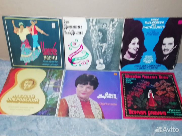 Романсы. Цыганские и русские народные песни