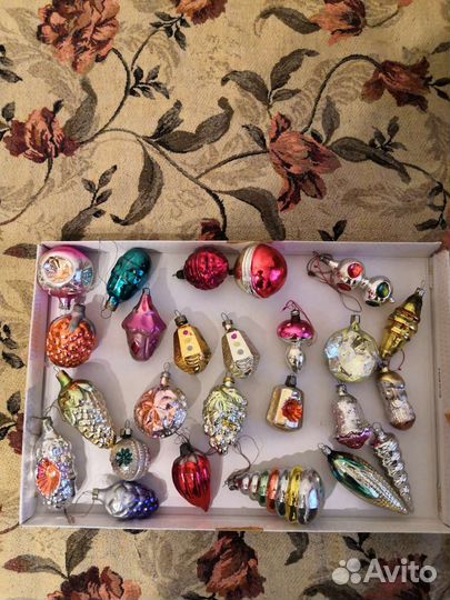 Елочные игрушки СССР