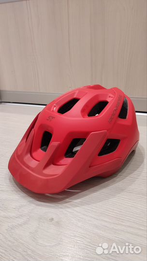 Шлем MTB Decatlon rockrider ST500 red