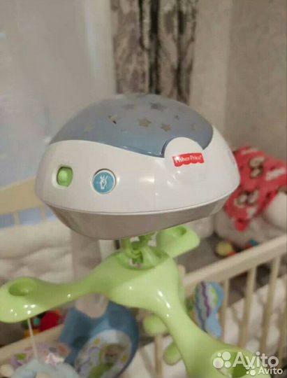 Мобиль на кроватку с проектором