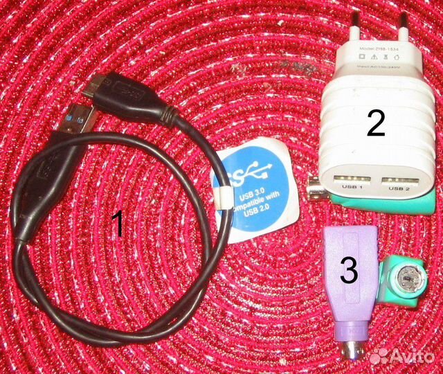 Зарядники,кабеля USB2.0-USB3.0,переходники