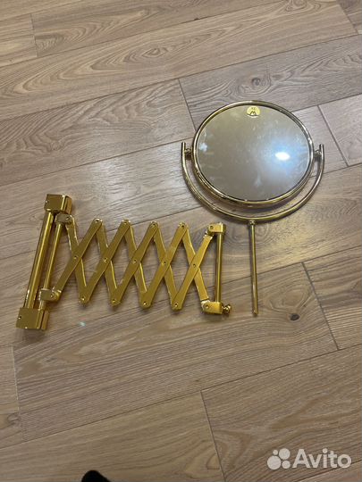 Настенное увеличительное зеркало 18 см зеркало