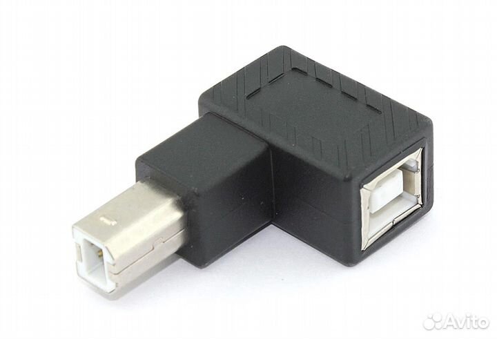 Угловой удлинитель USB B