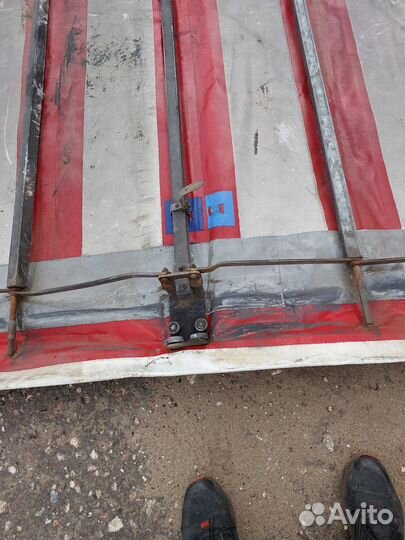 Крыша механизм с тентом на полуприцем