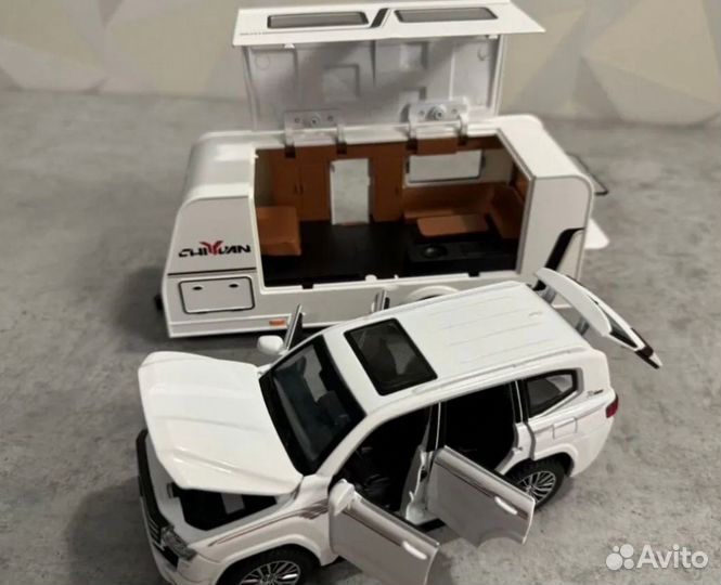 Модель автомобиля Toyota land Cruiser 300 +Автодом