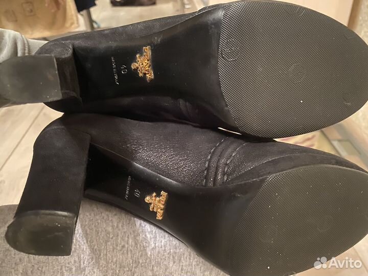 Ботильоны prada