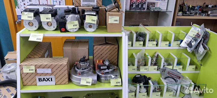 Запчасти для котлов baxi, buderus, vaillant