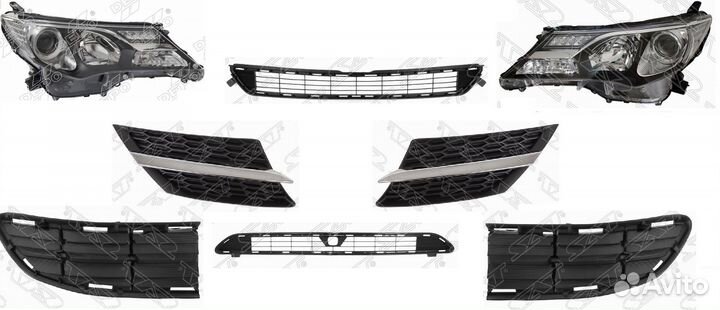 Бампер передний Toyota RAV4