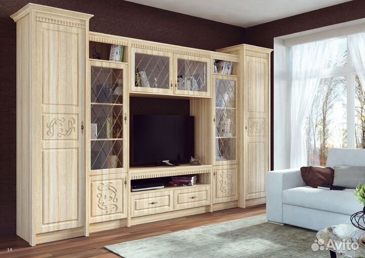 Гостиная Люси мдф (модульная)