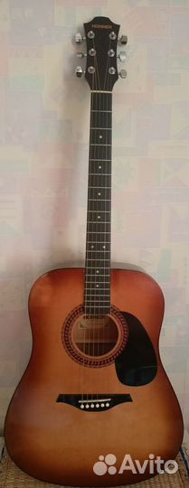 Акустическая гитара Hohner с утеплённым чехлом