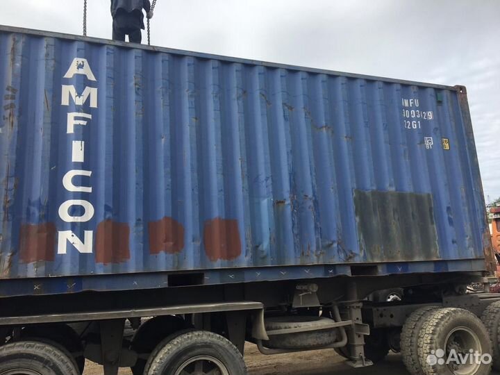 Морской контейнер 20 футов б/у