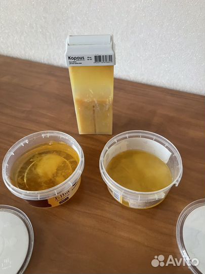 Сахарная паста и воск для депиляции шугаринга