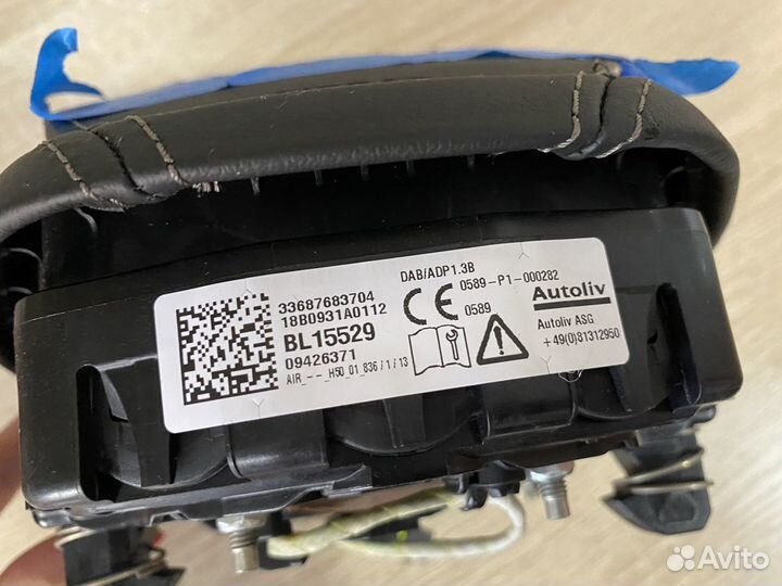 Подушка безопасности руля BMW