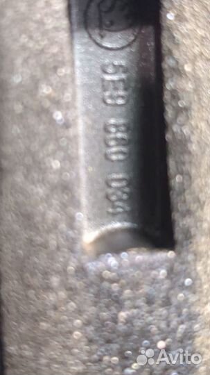 Рейлинг на крышу (одиночка) Skoda Octavia (A7), 2018