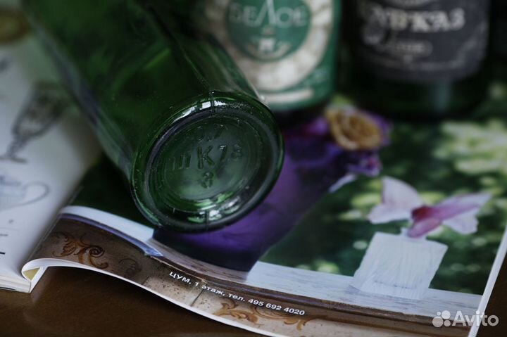 Винтажные бутылки СССР Коллекция 1970-е (0,5 л)