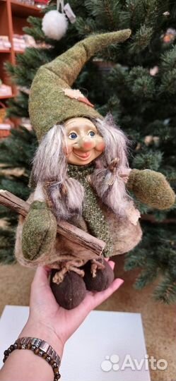 Новогодние декоративные гном