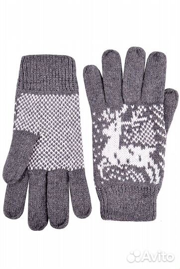 Перчатки вязаные мужские Winter