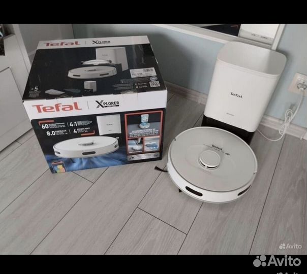 Робот-пылесос tefal series 75 s+