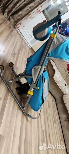 Детские санки коляска nika