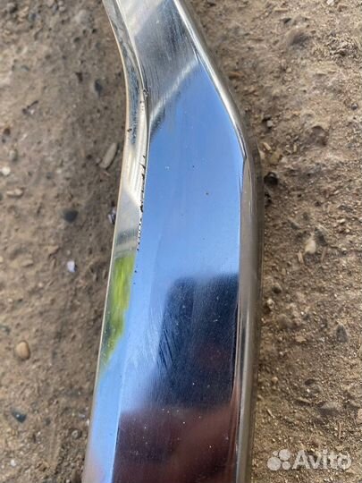 Молдинг бампера мицубиси эклипс передний левый