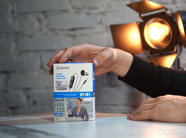 Петличный Микрофон Boya BY-M1. Оригинал