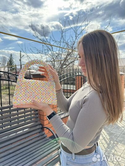 Сумка из бусин