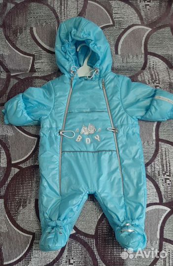 Комбинезон демисезонный 68 малек бэби