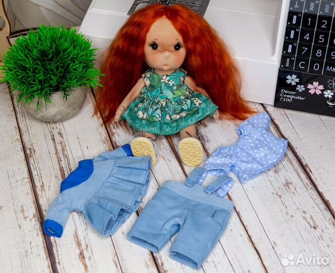 Кукла ручной работы по фотографии