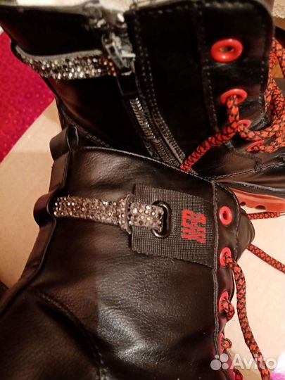 Ботинки для девочки утепленные 31