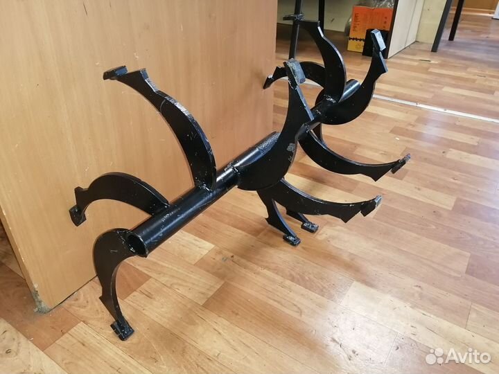 Фрезы спиральные с валом 25 мм 6 зубьев