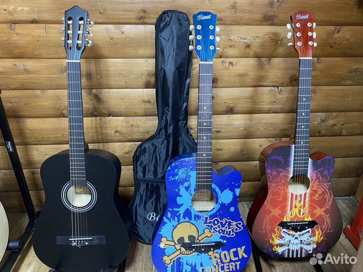 Аккустическая гитара новая